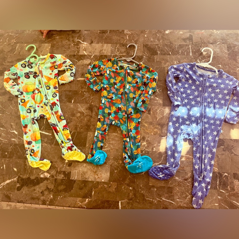 Posh Peanut Pajamas sz 3-6 months